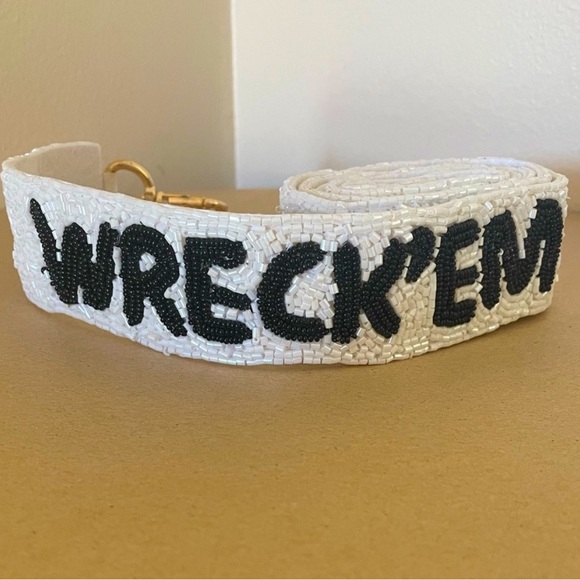 Accessories - Beaded WRECK'EM Keychain